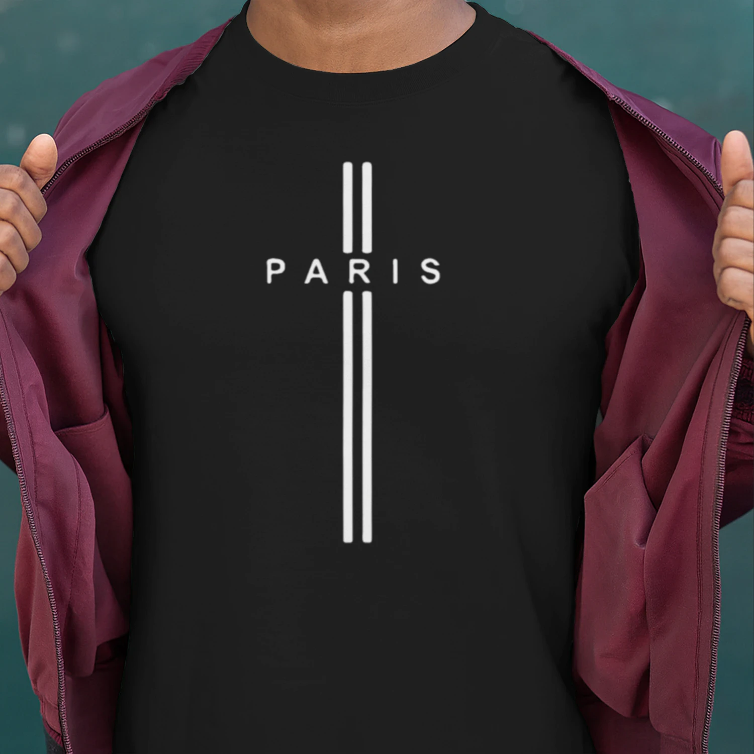 design 4Paris Graphic Long Sleeve T-Shirt 🇫🇷