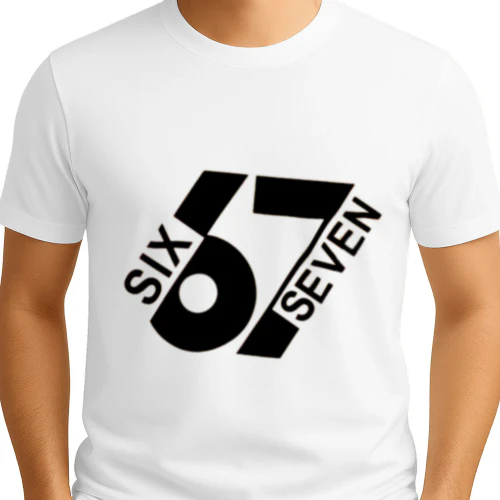 Boys’ Cartoon Print 6 7 Casual T-Shirt