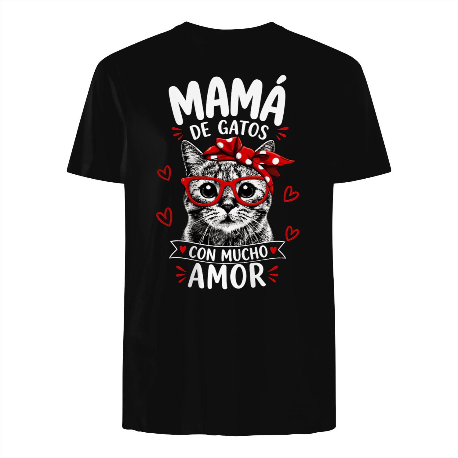 Camiseta Mamá de Gatos 🐱💖