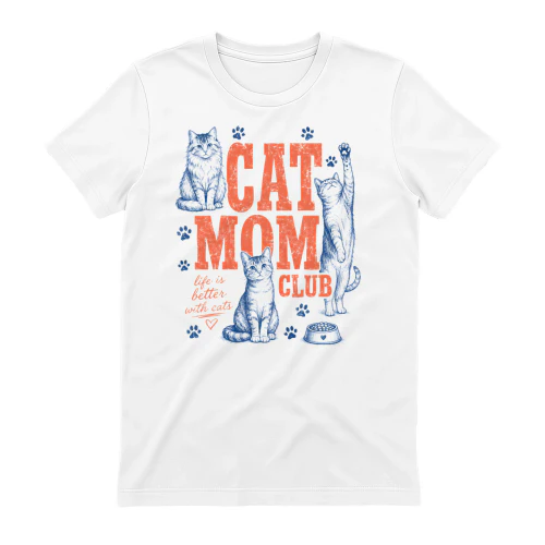 Cat Mom T-Shirt