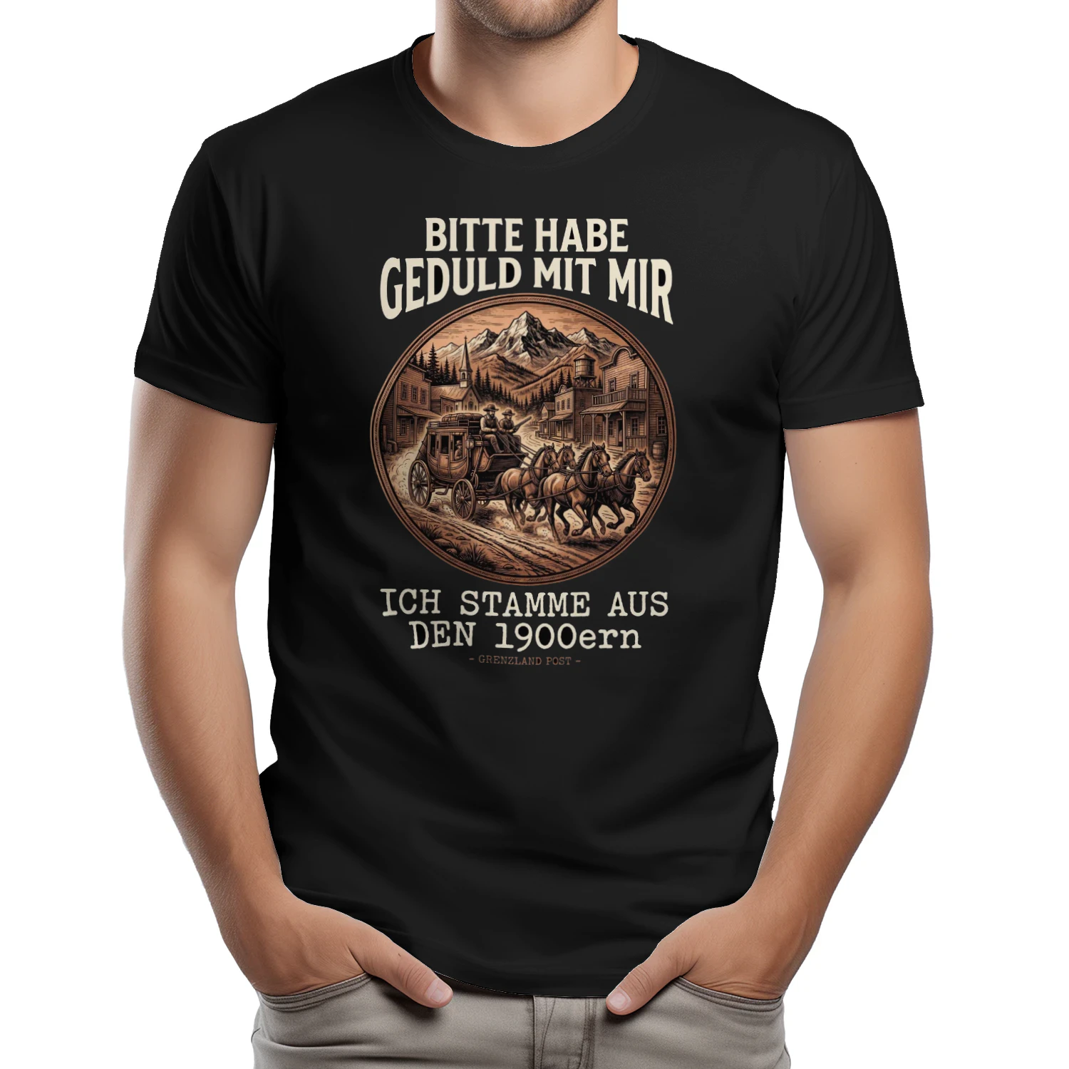 Bitte habe Geduld mit mir - Ich stamme aus den 1900ern | Klassisches Herren T-Shirt