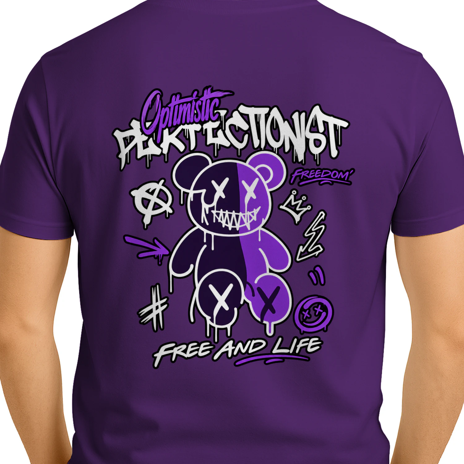 Classic Men's T-shirt - Optimistic Perfectionist.