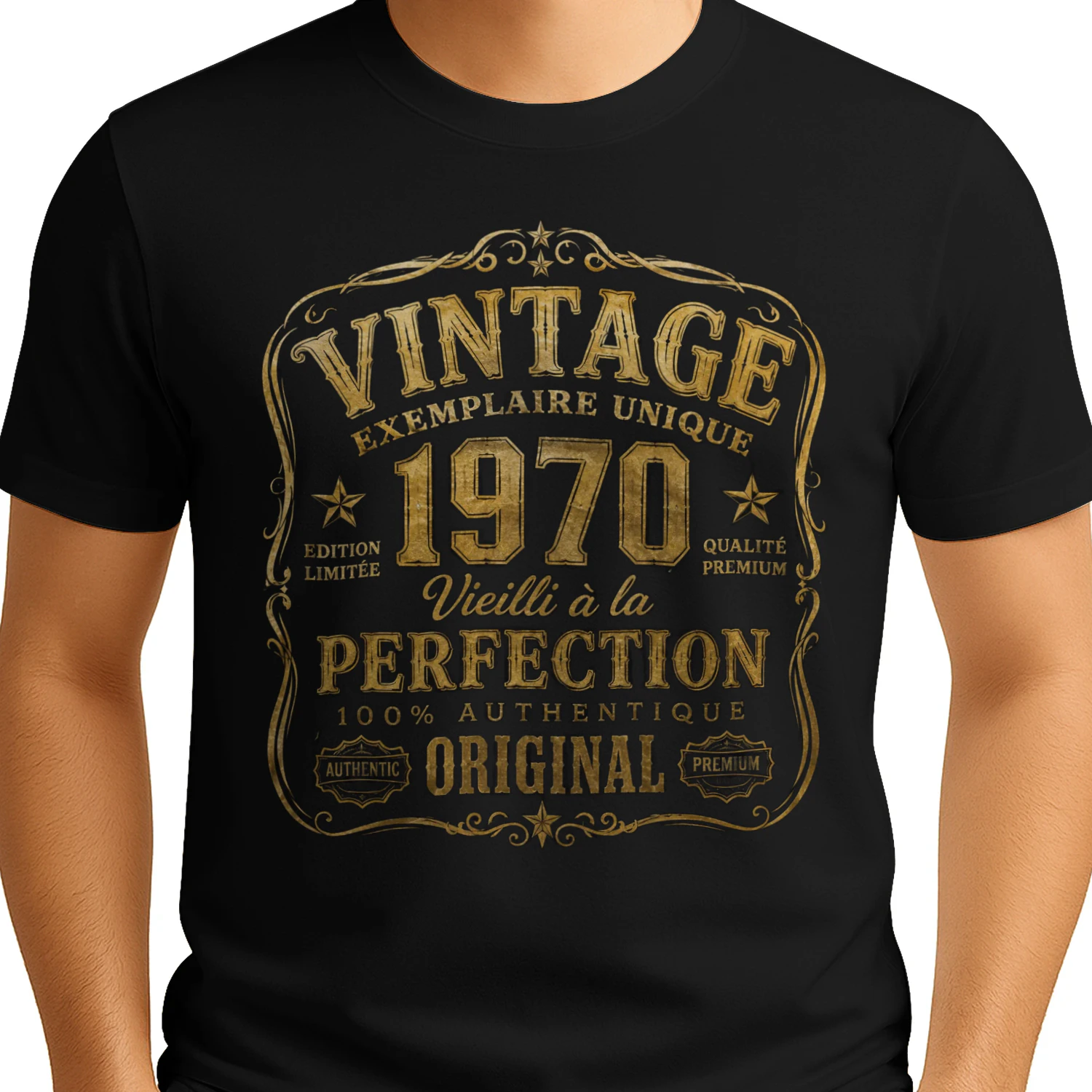 Golden Vintage Classic T-Shirt