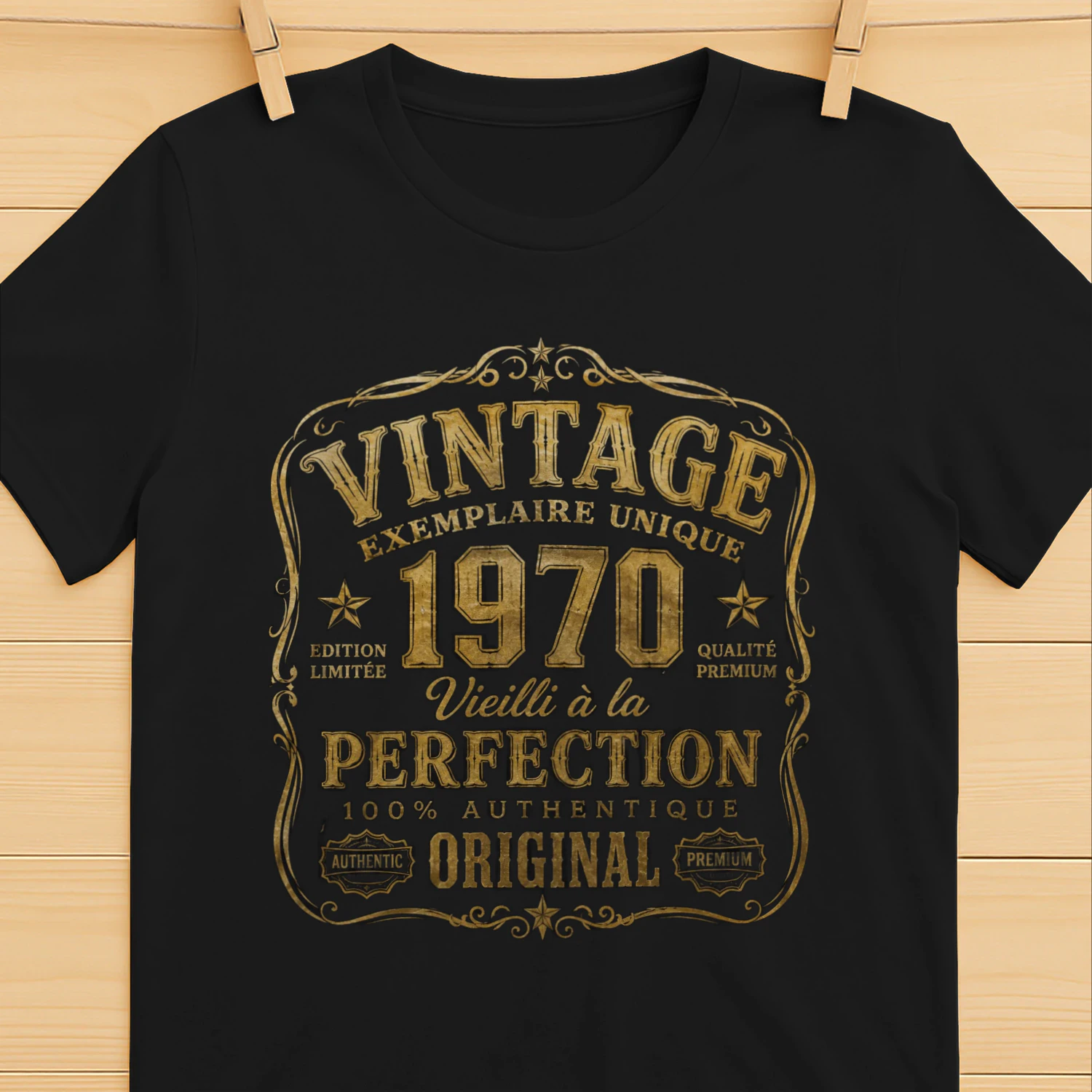 Golden Vintage Classic T-Shirt