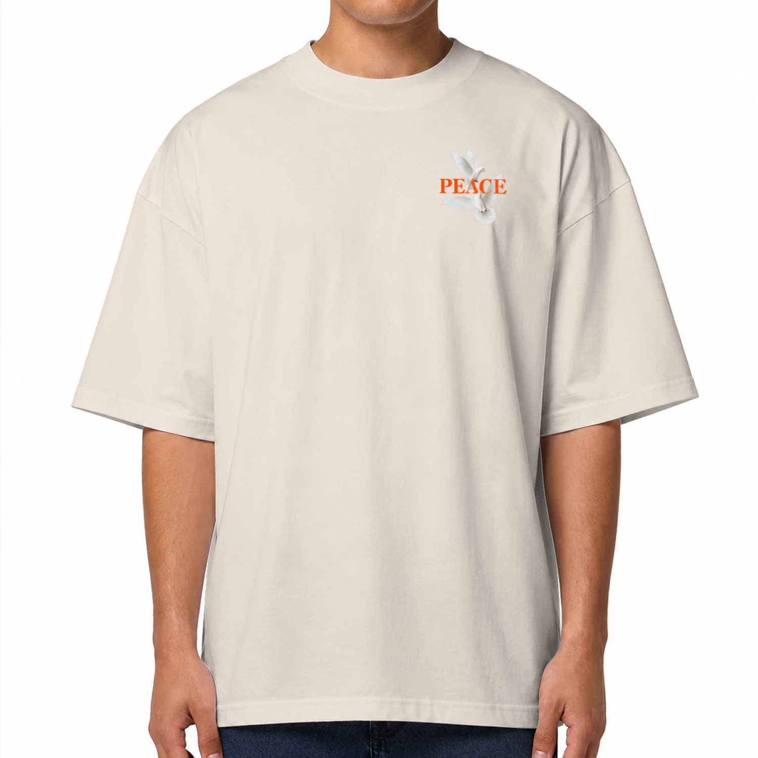 Peace & Kindness Los Angeles Oversized Unisex T-Shirt