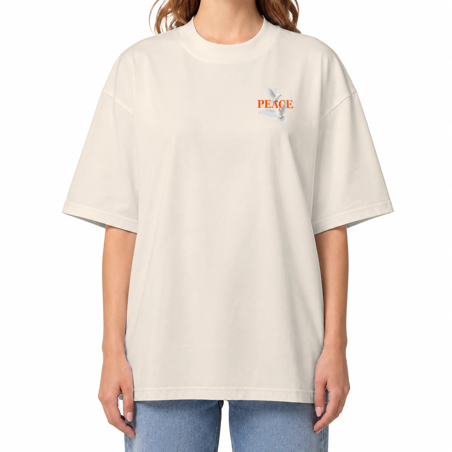 Peace & Kindness Los Angeles Oversized Unisex T-Shirt