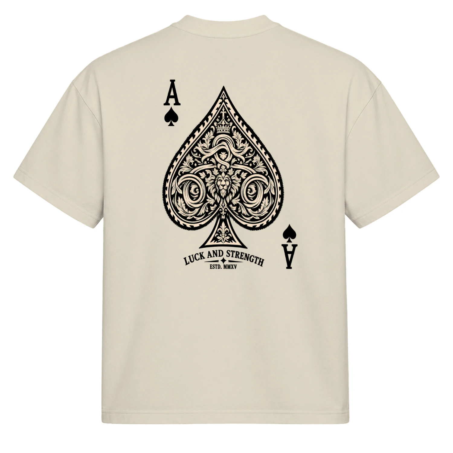 Vintage Gothic Ace Spade Graphic T-Shirt