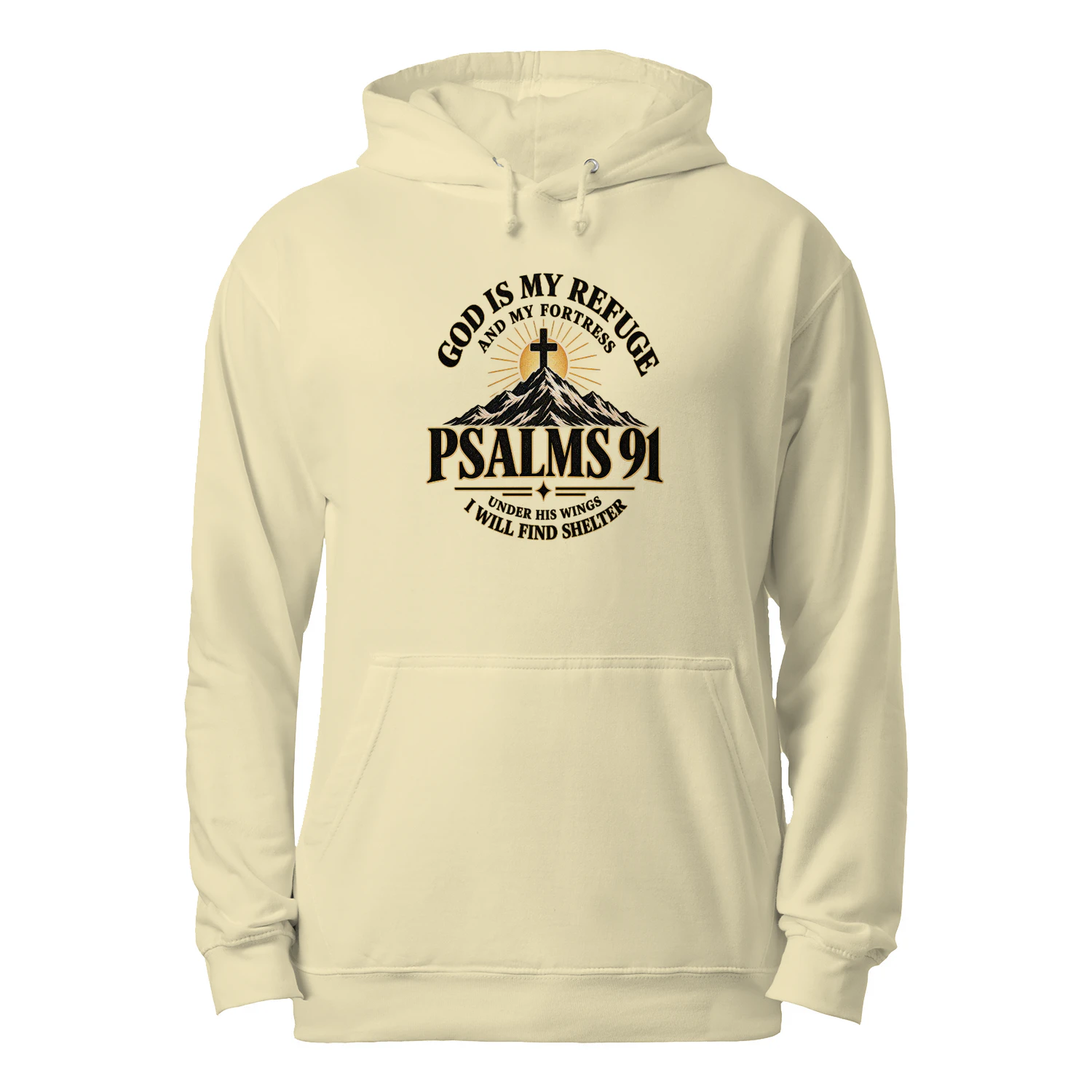 PSALMS 91 Christian Unisex Hoodie