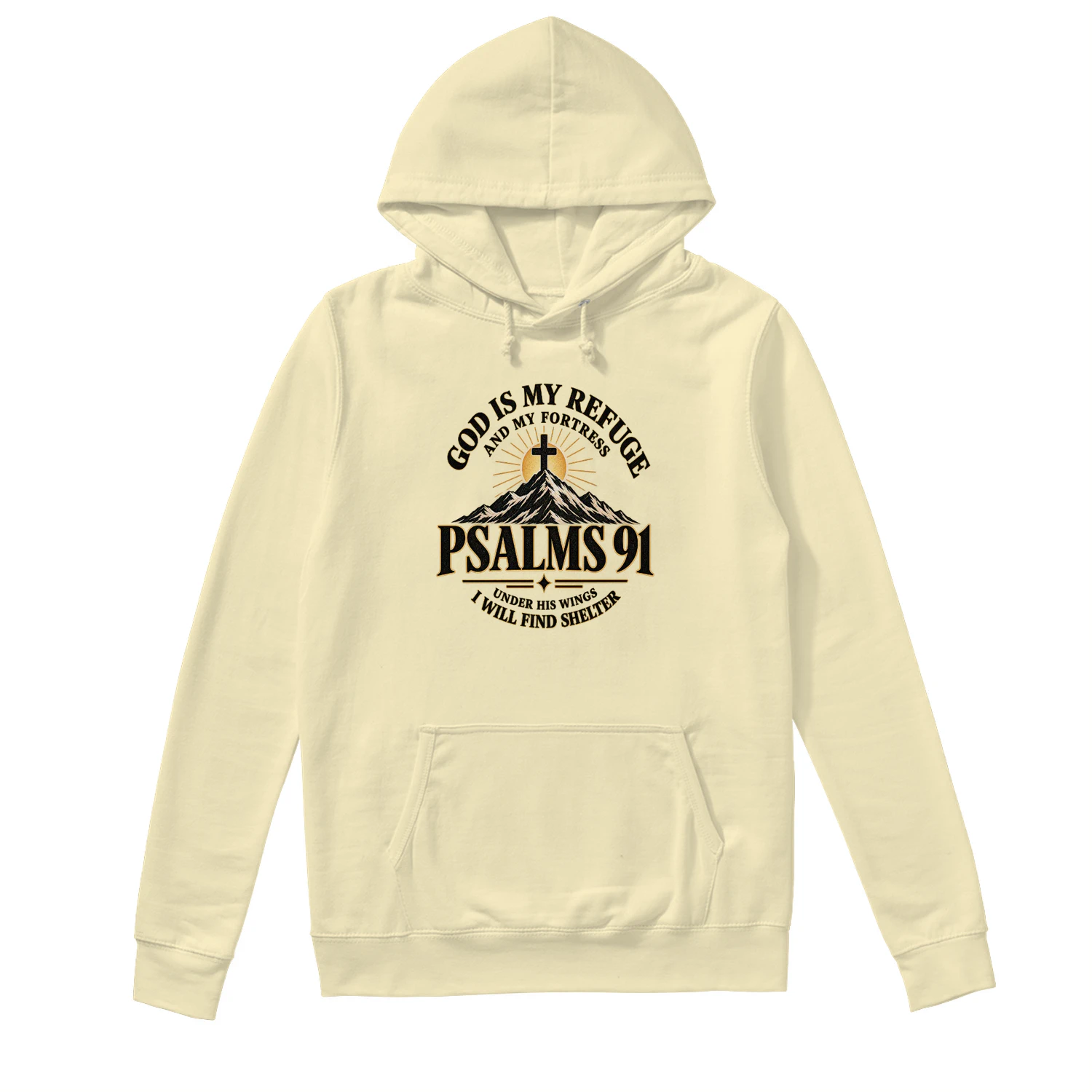 PSALMS 91 Christian Unisex Hoodie