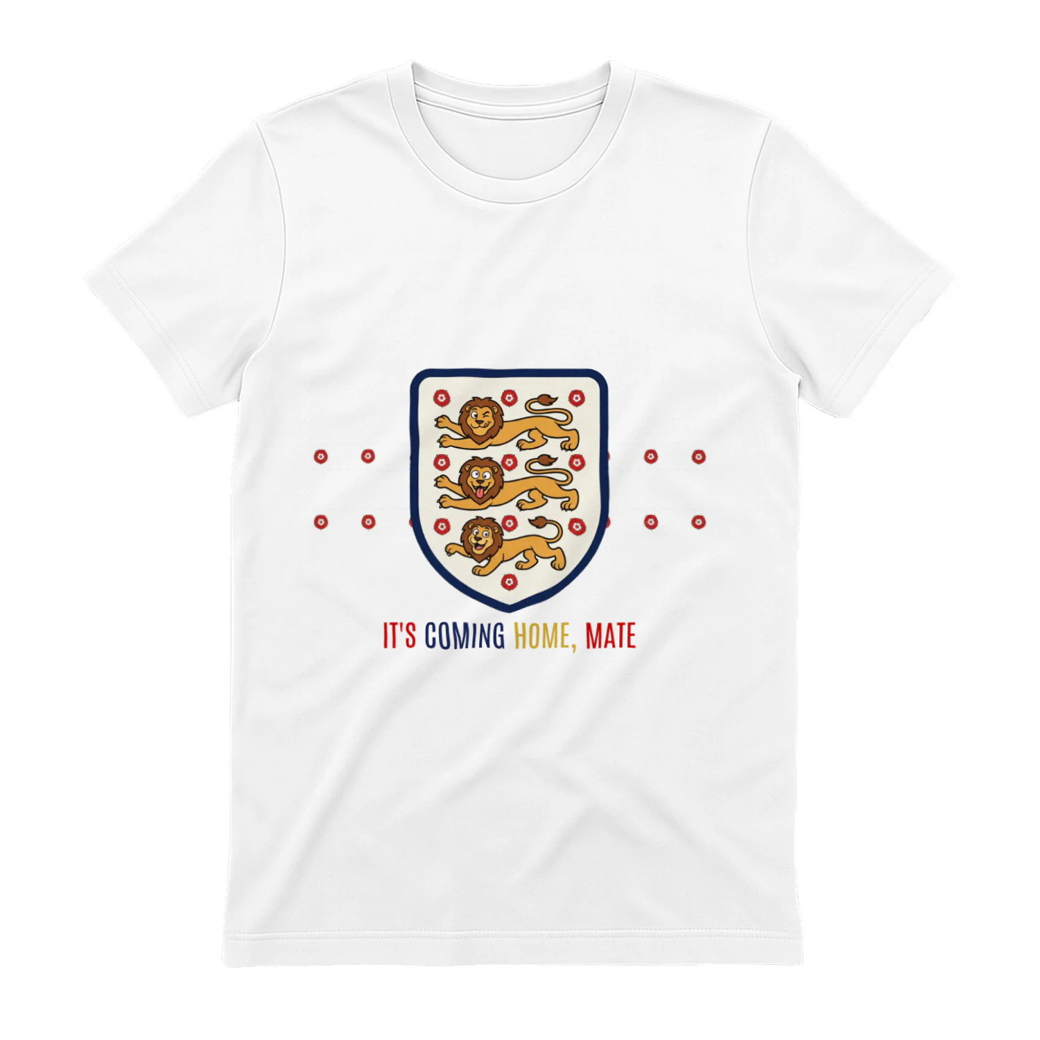 Three Lions/England  Football Fan T-Shirt