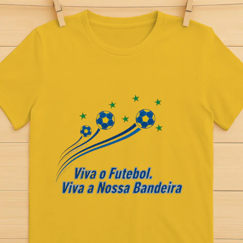 brazil football t shirt fan
