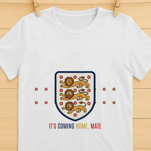 England football t shirt fan
