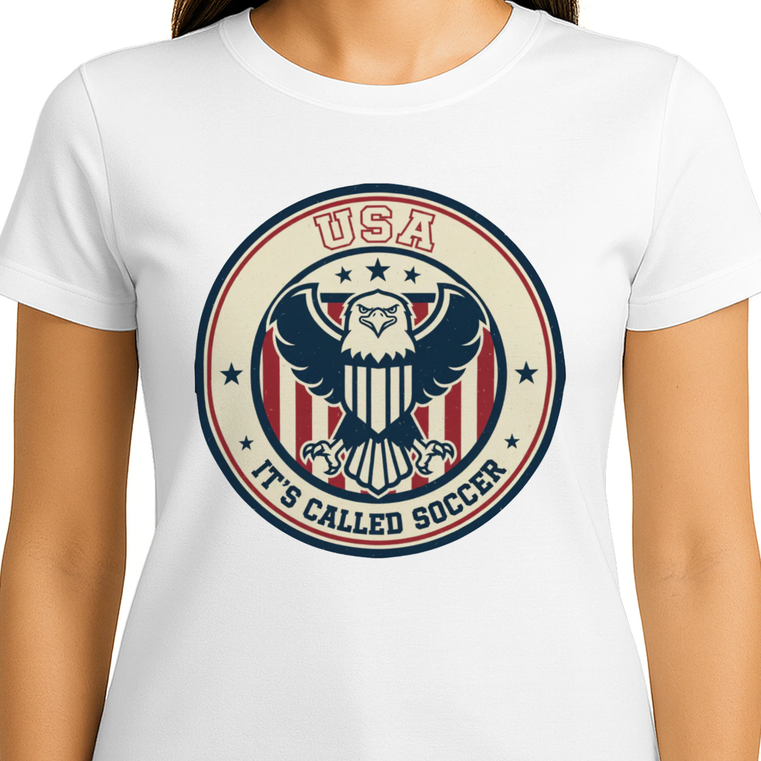 USA football t shirt fan