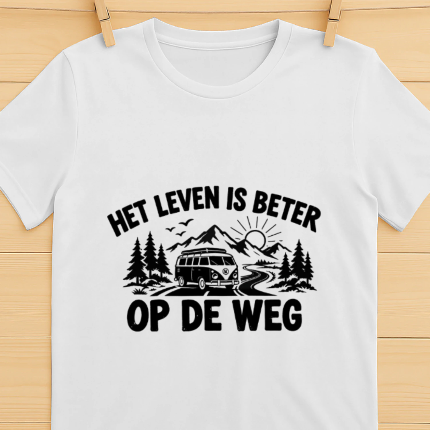 HET LEVEN IS BETER OP DE WEG