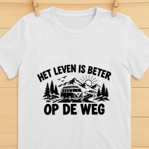 HET LEVEN IS BETER OP DE WEG