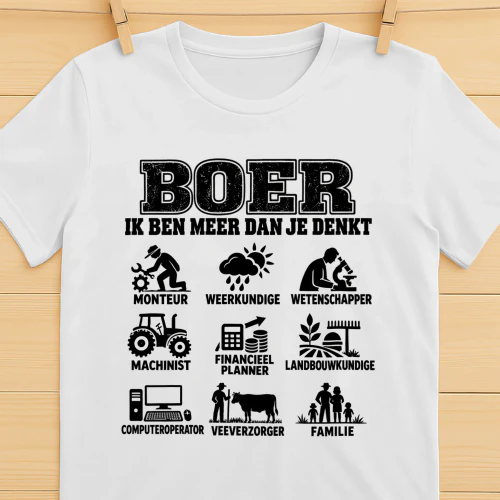 BOER  IK BEN MEER DAN JE DENKT  BLACK TEXT