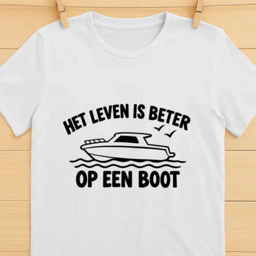 Het leven is beter op een boot
