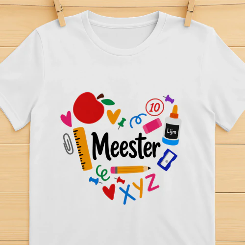 Eerste schooldag Meester