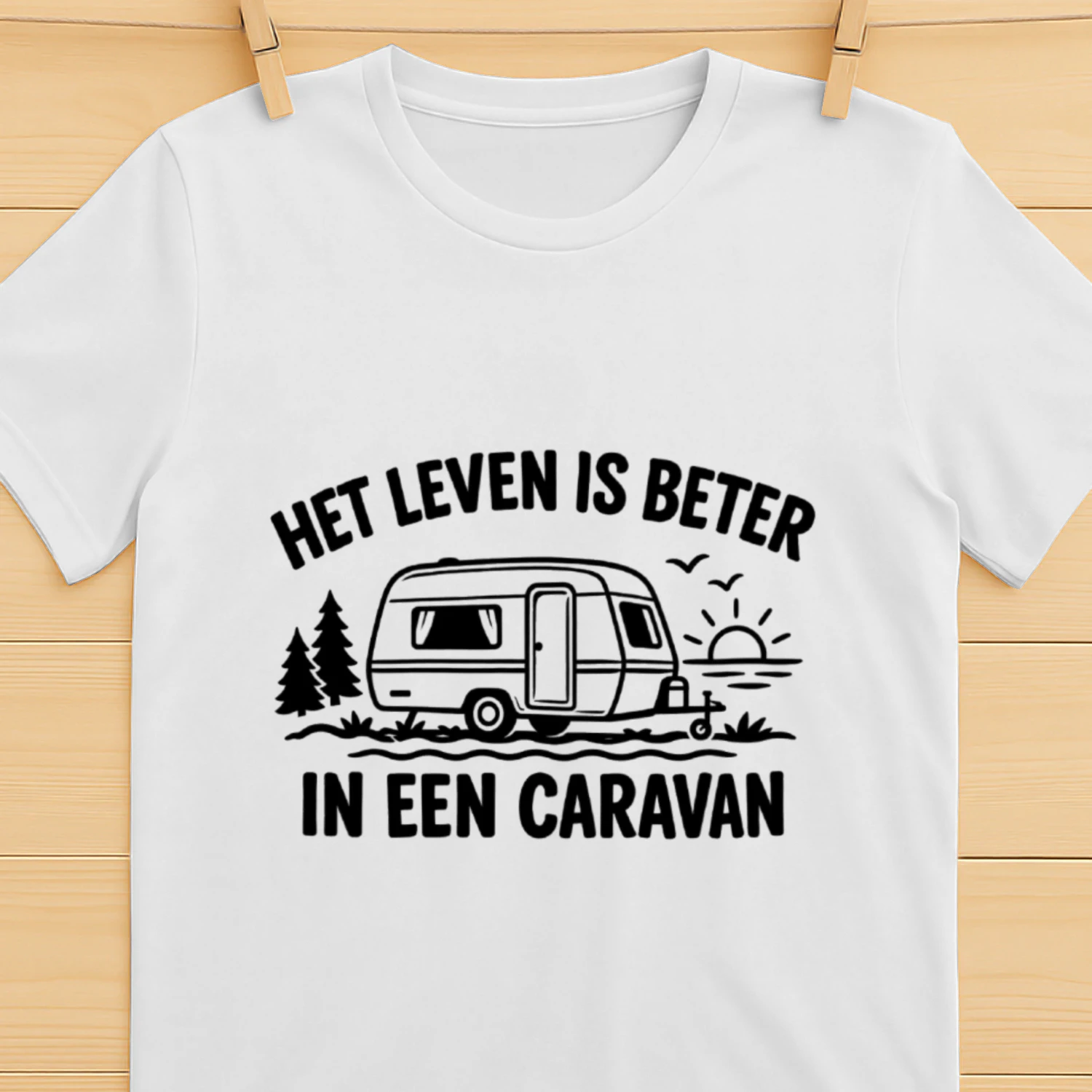 het leven is beter in een caravan