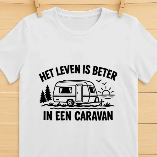 het leven is beter in een caravan