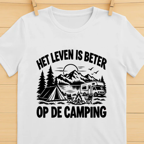 Het Leven Is Beter Op De Camping