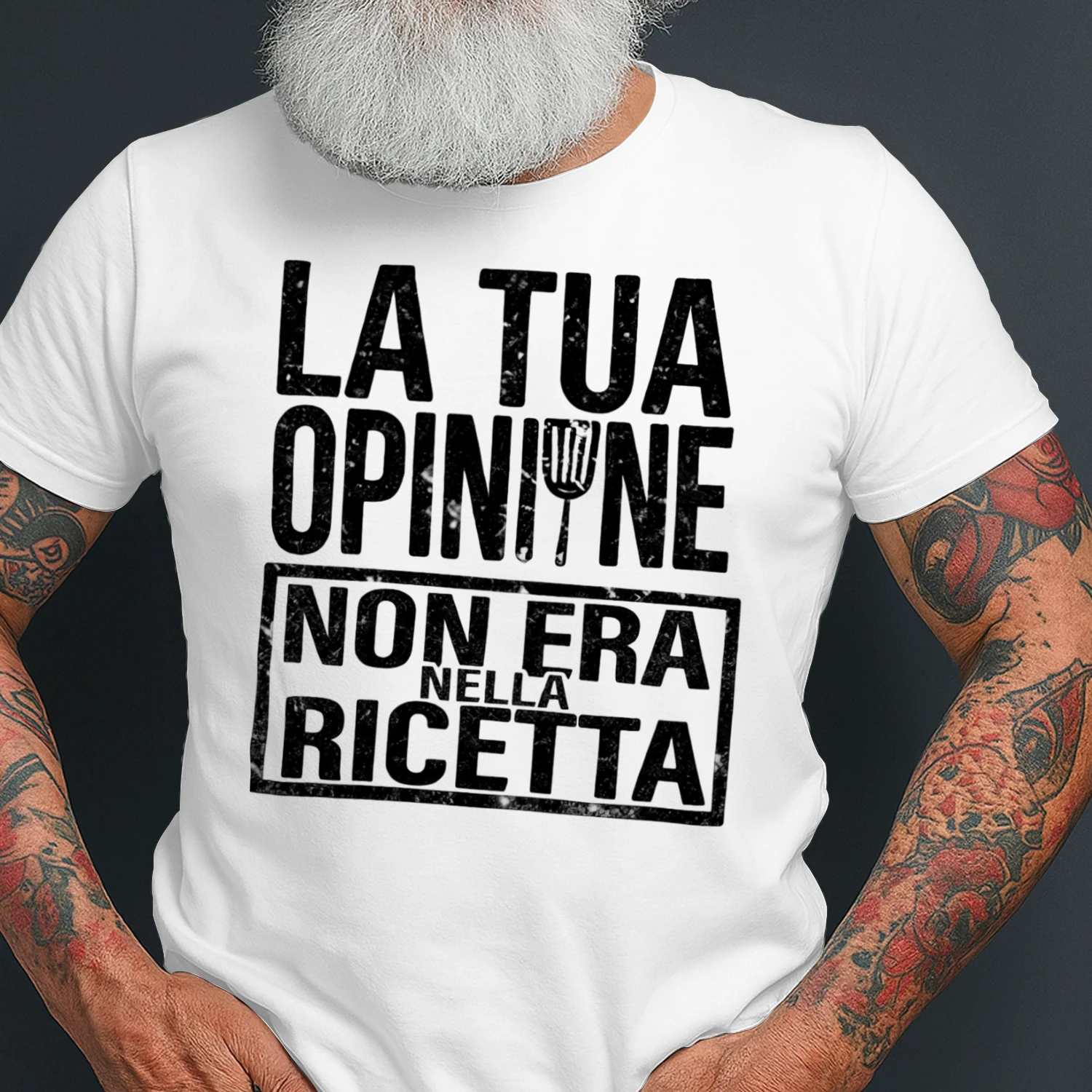LA TUA OPINIONE NON ERA NELLA RICETTA 
