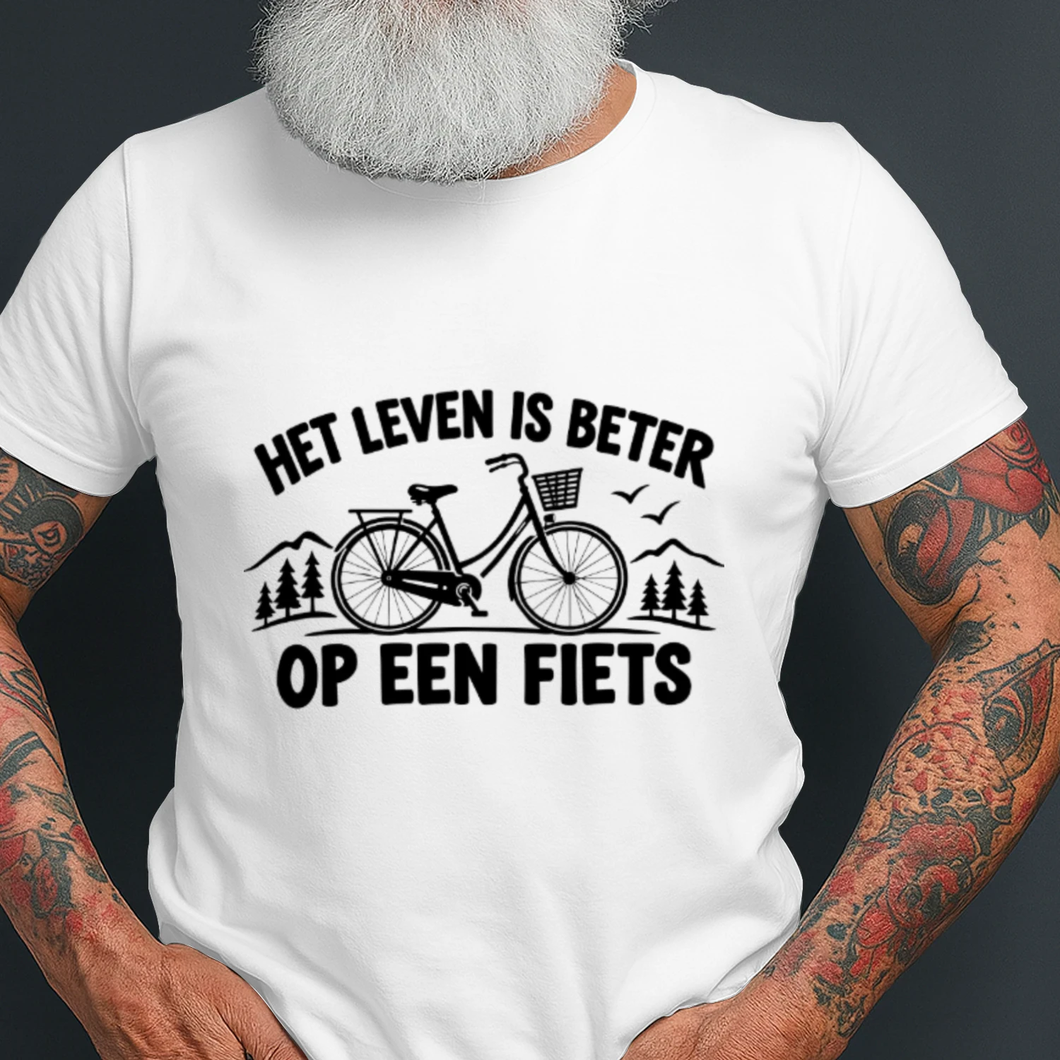 Het leven is beter op een fiets