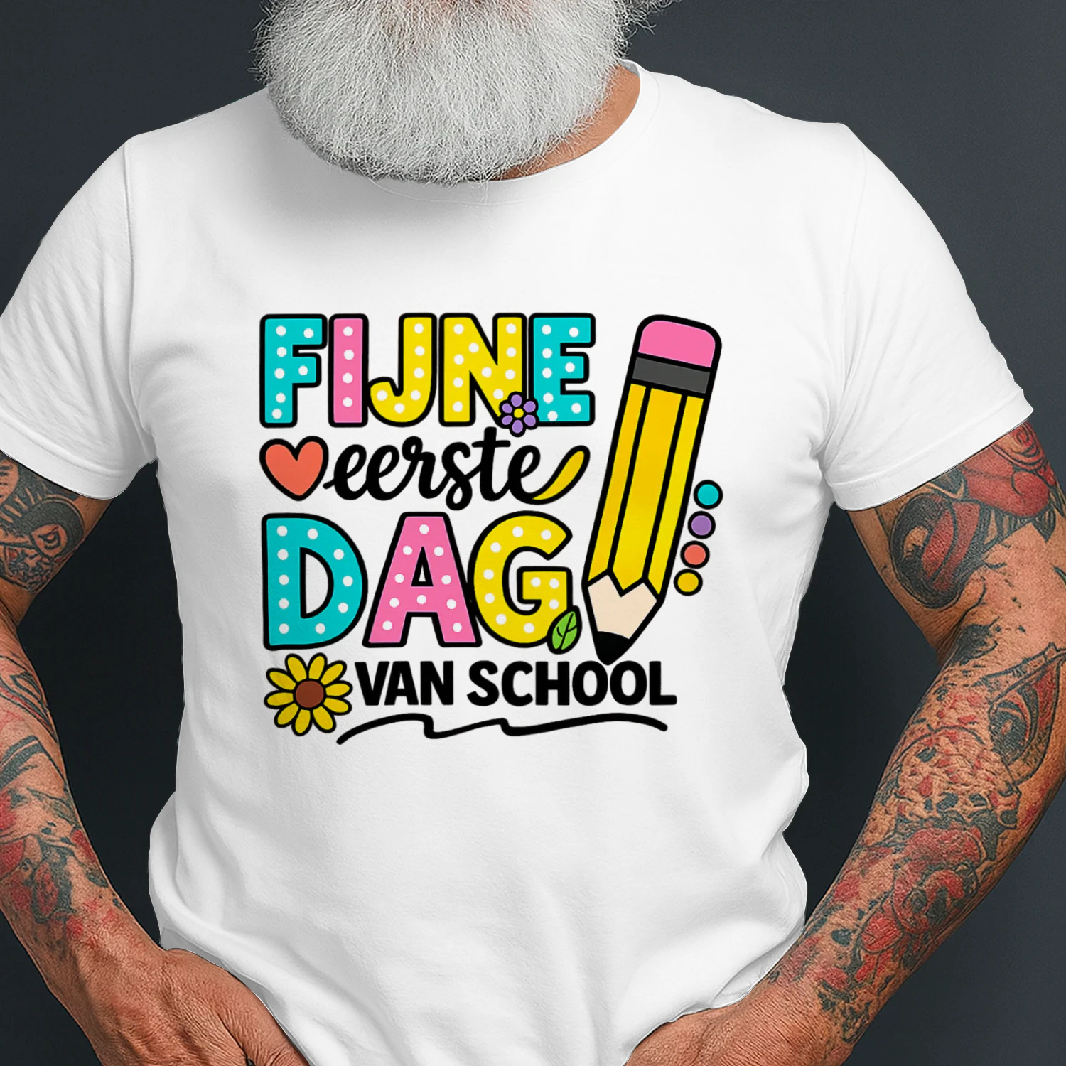 FIJNE EERSTE DAG VAN SCHOOL
