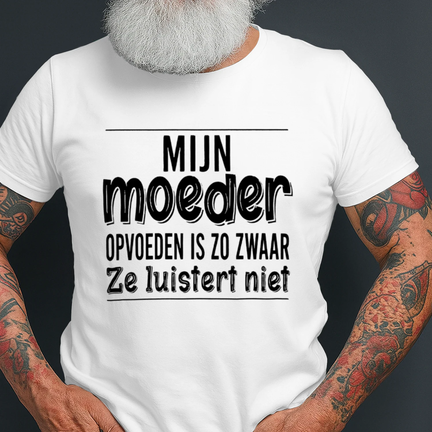 Mijn moeder opvoeden is zo zwaar  Ze luistert niet