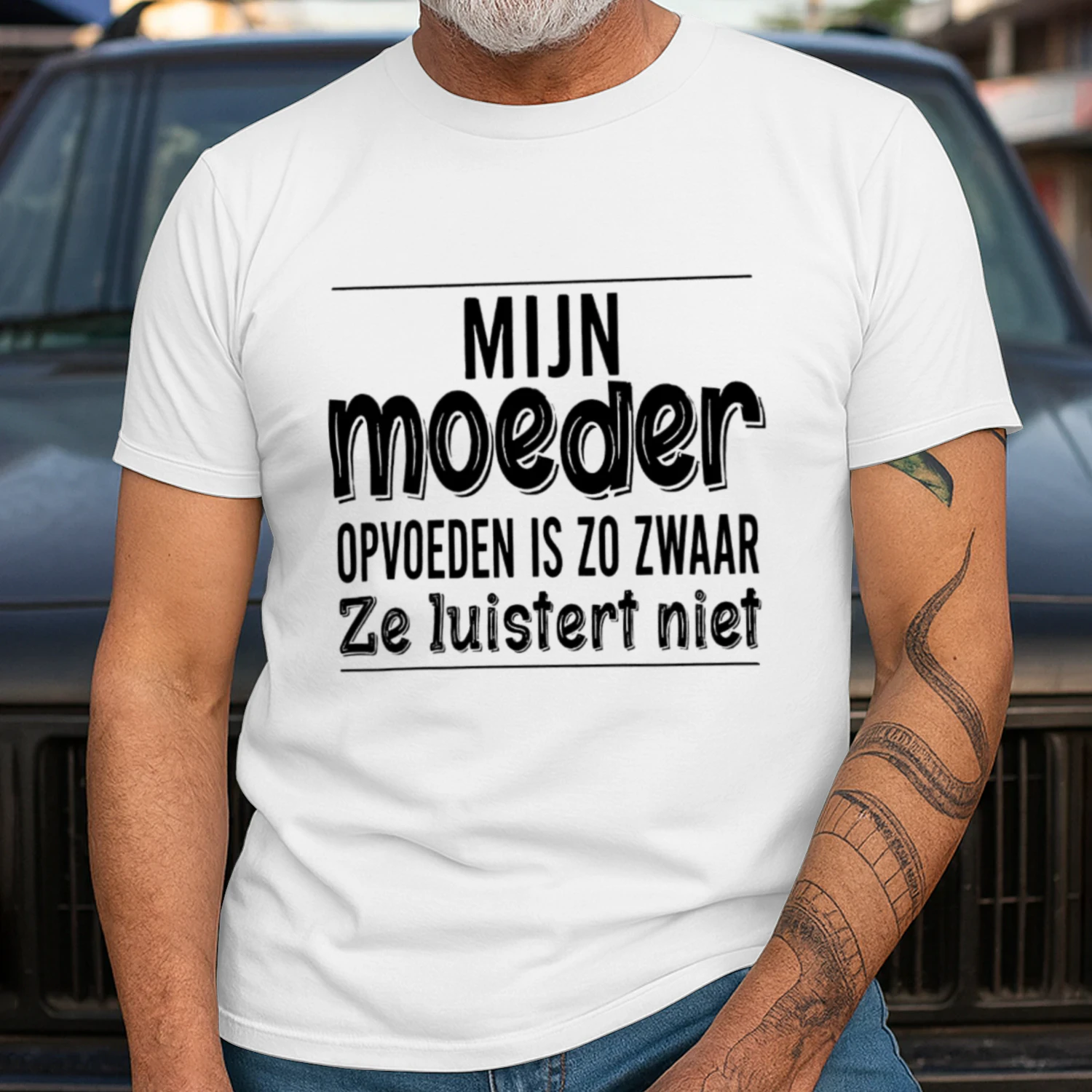 Mijn moeder opvoeden is zo zwaar  Ze luistert niet