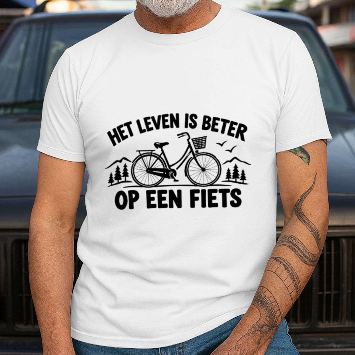 Het leven is beter op een fiets
