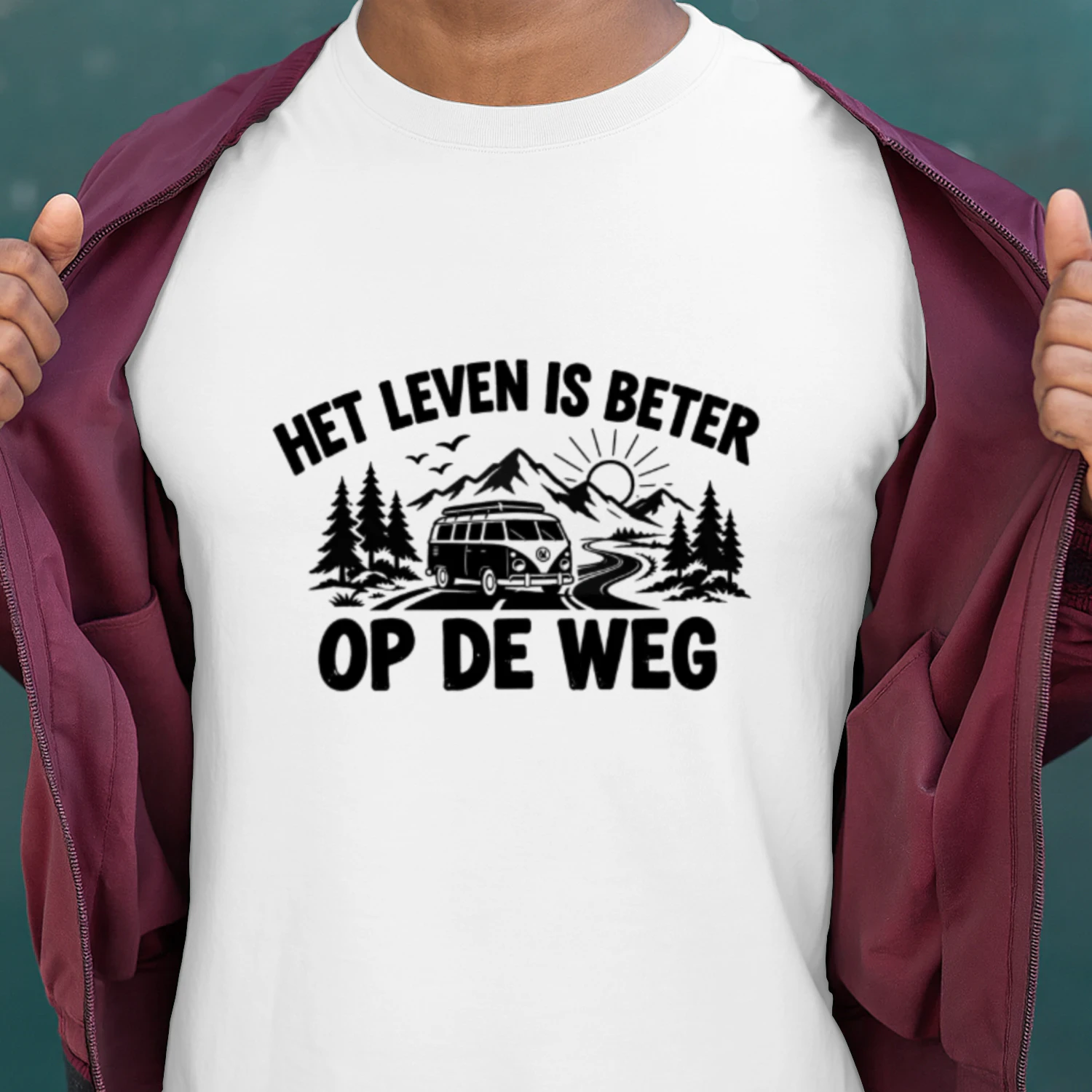 HET LEVEN IS BETER OP DE WEG