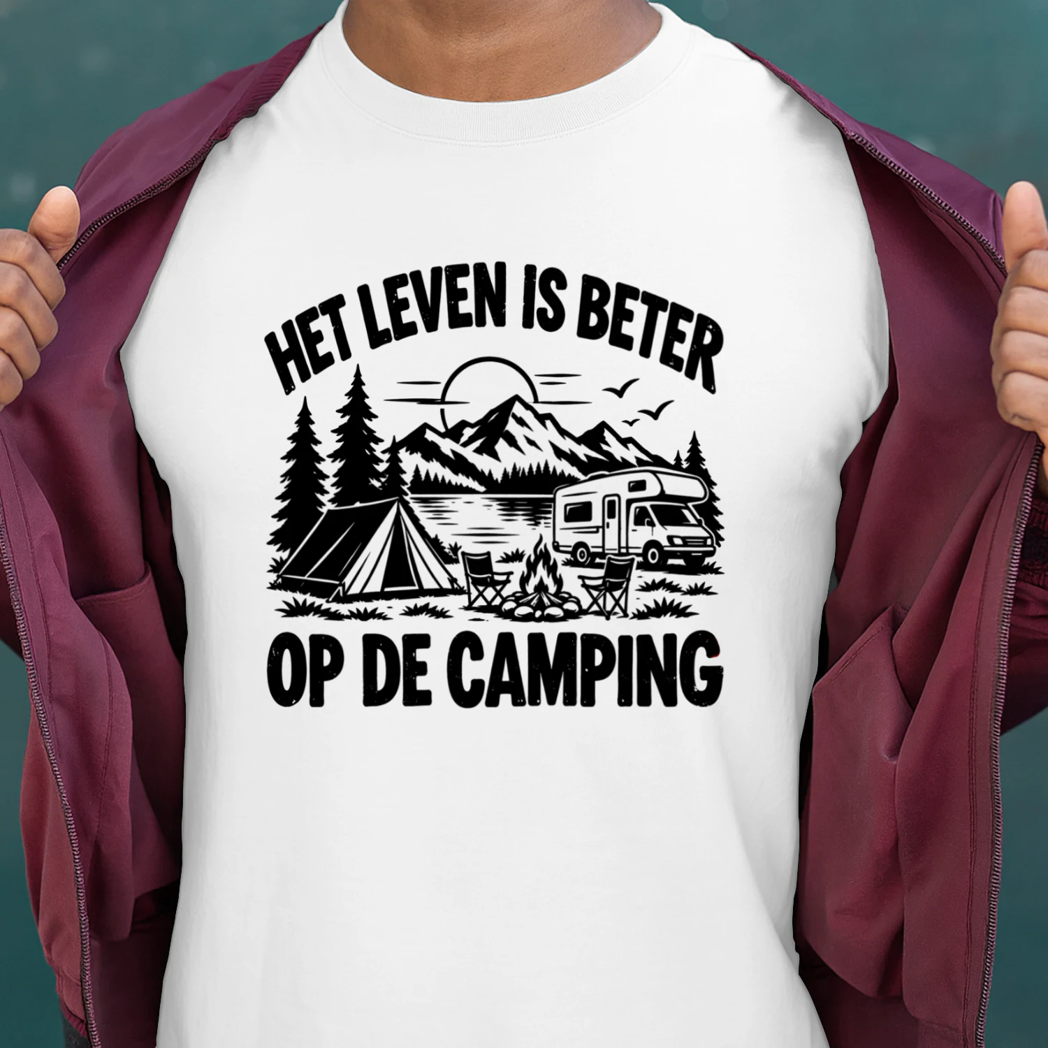 Het Leven Is Beter Op De Camping