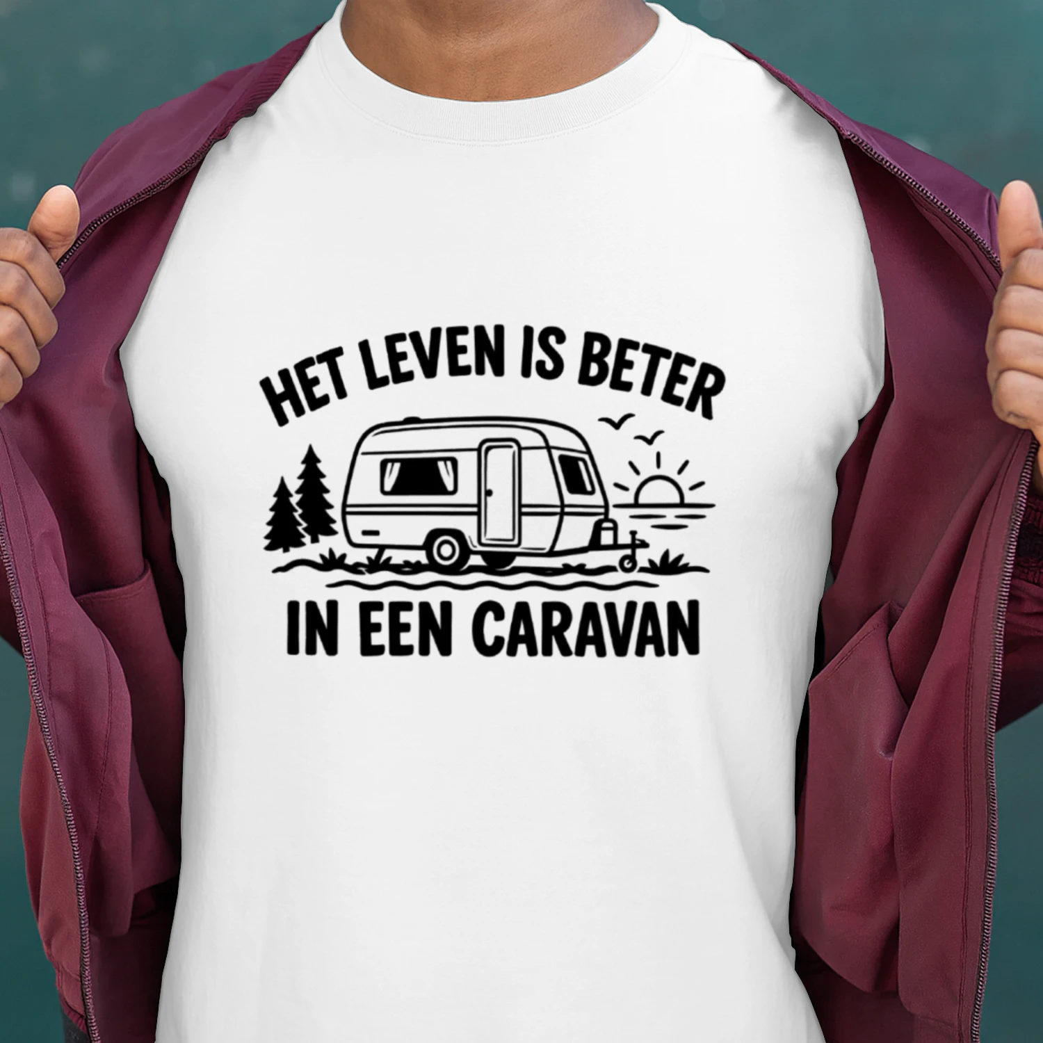 het leven is beter in een caravan