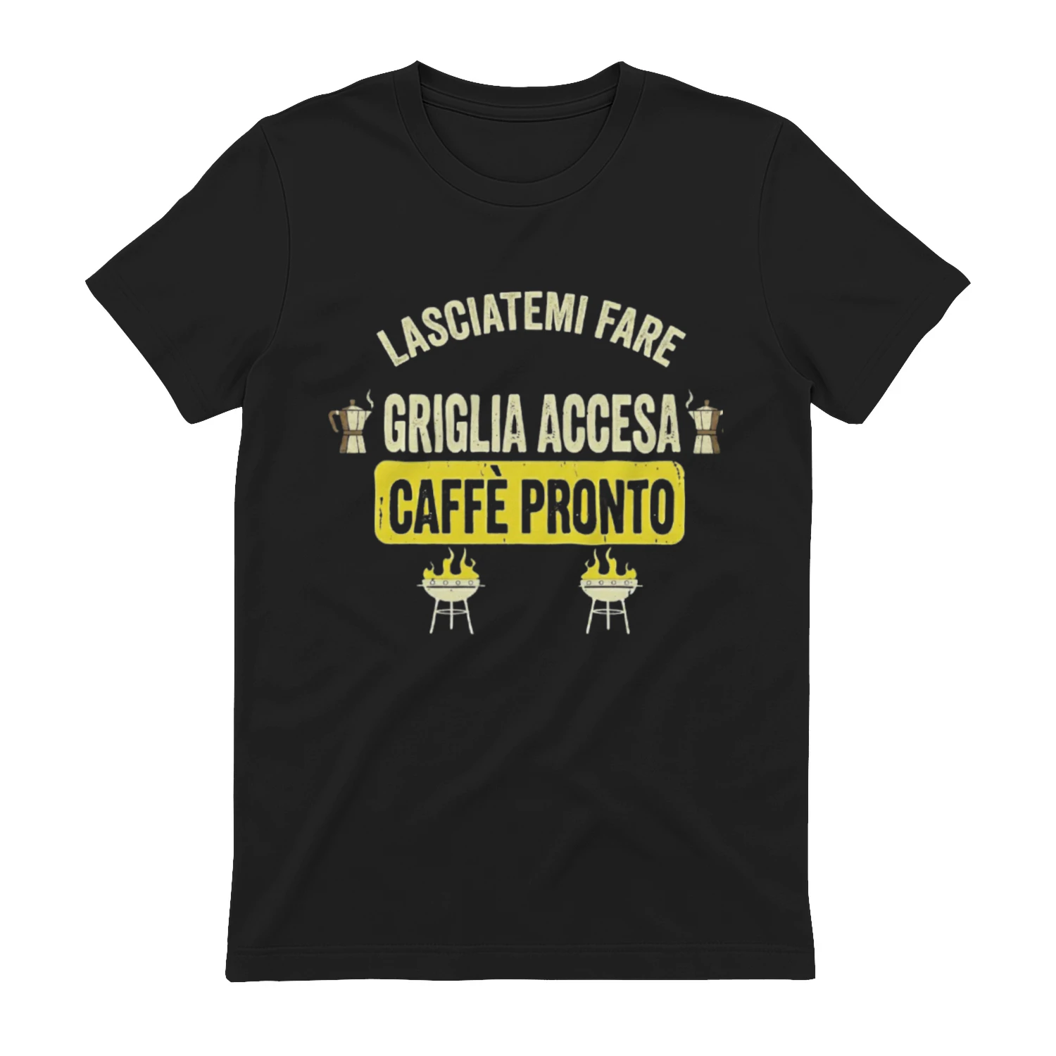 Lasciatemi fare Griglia accesa e Caffè pronto