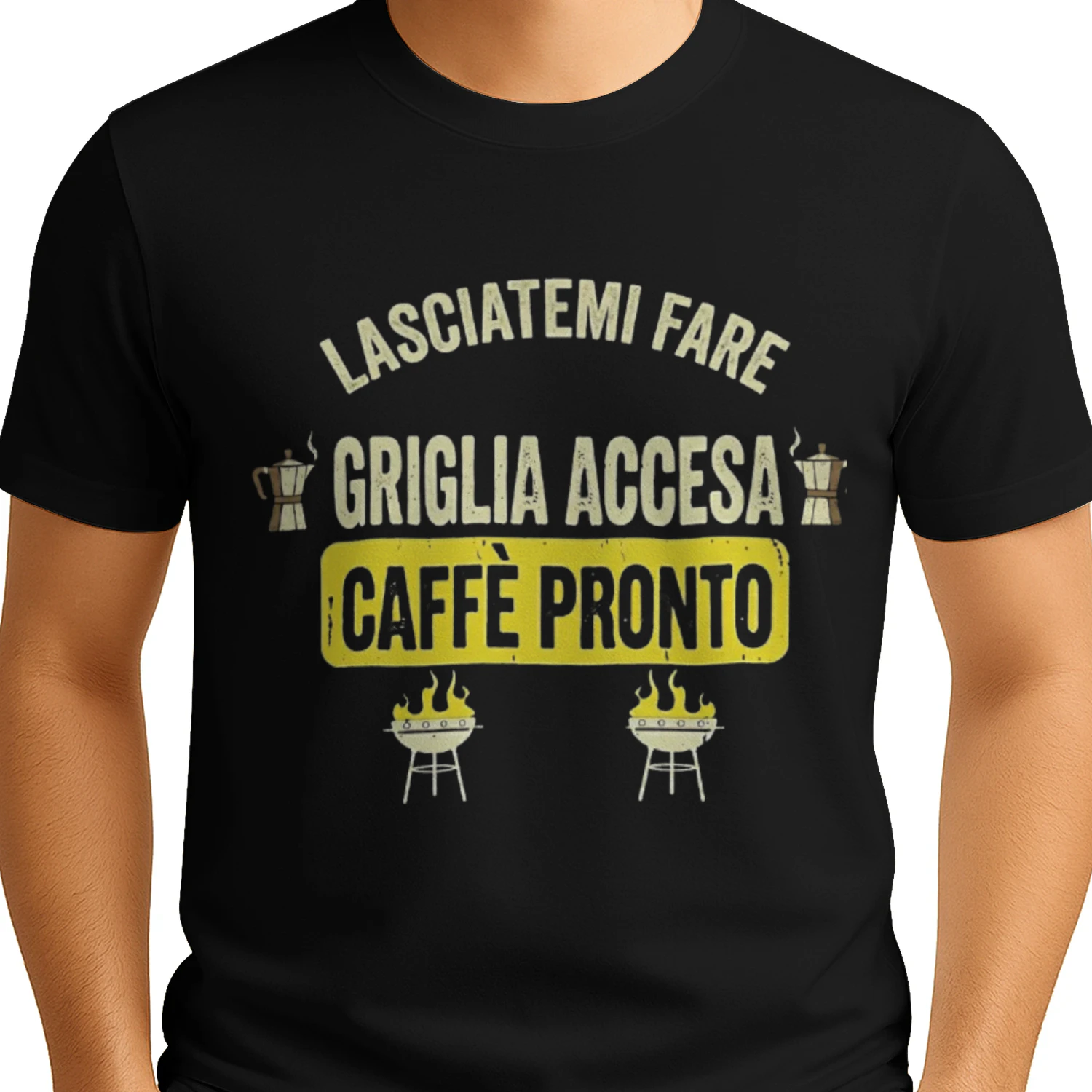 Lasciatemi fare Griglia accesa e Caffè pronto