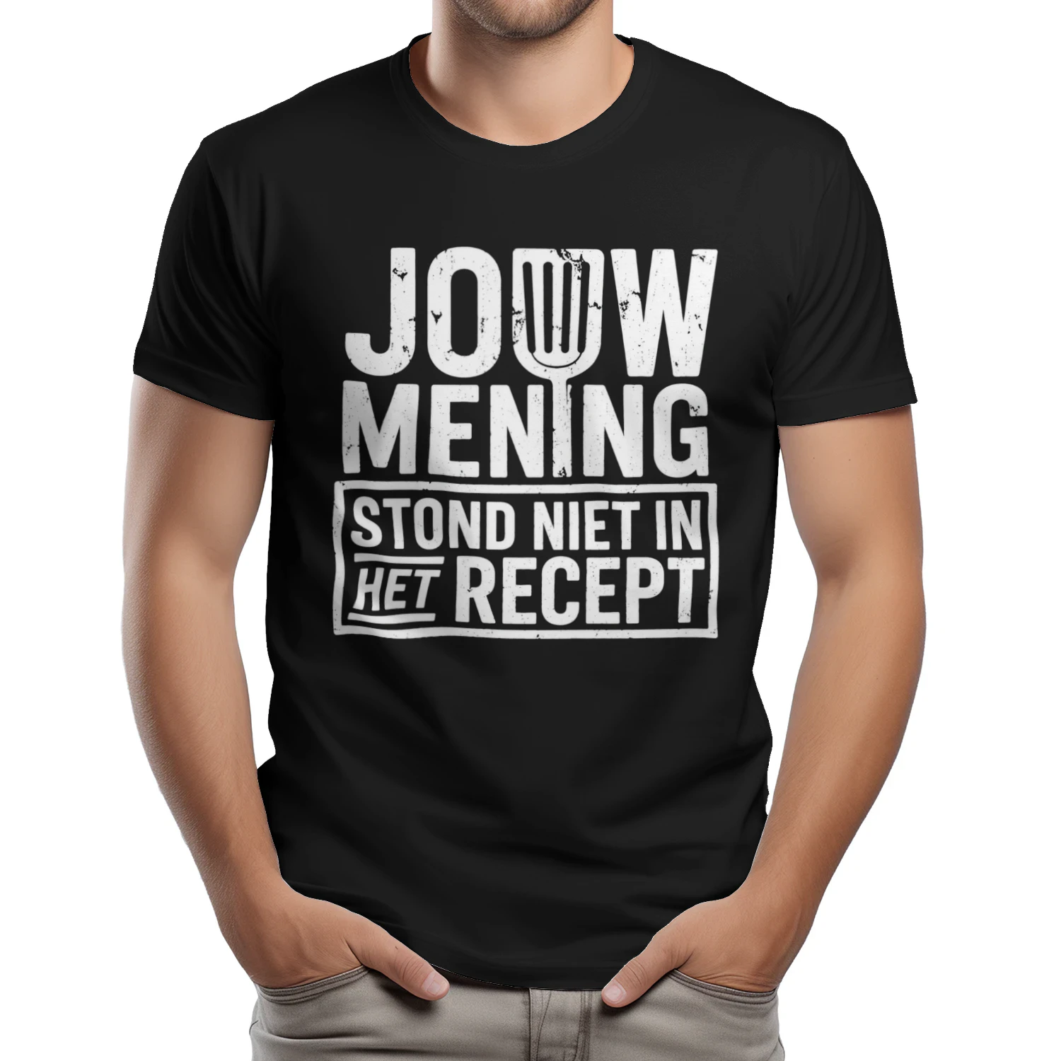 JOUW MENING STOND NIET IN HET RECEPT