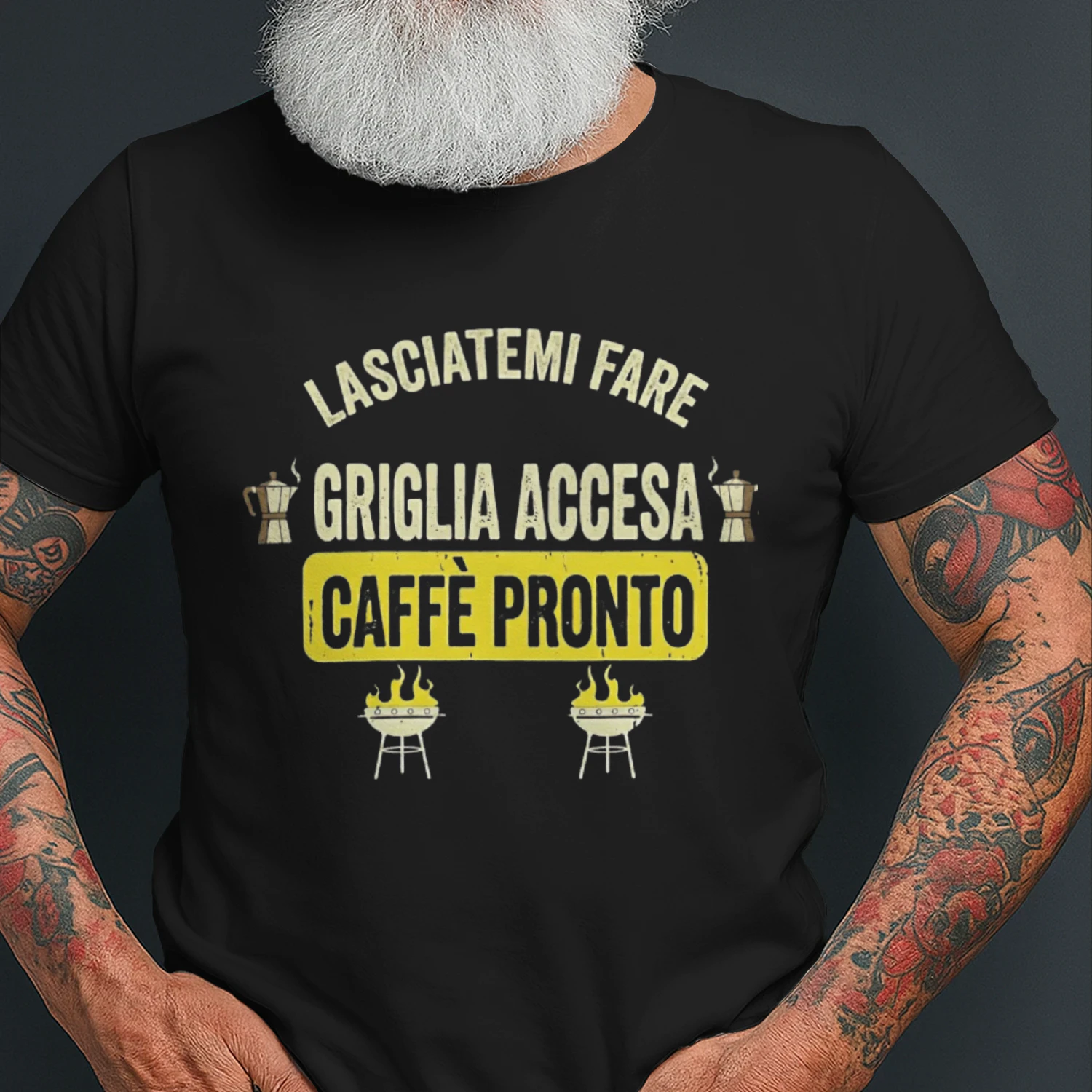 Lasciatemi fare Griglia accesa e Caffè pronto