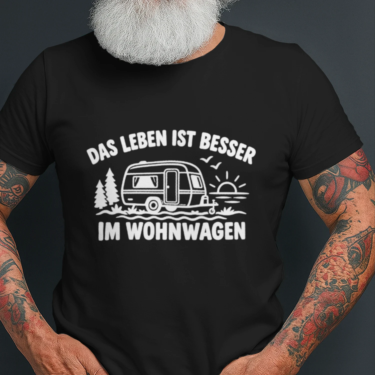 Das Leben ist besser im Wohnwagen
