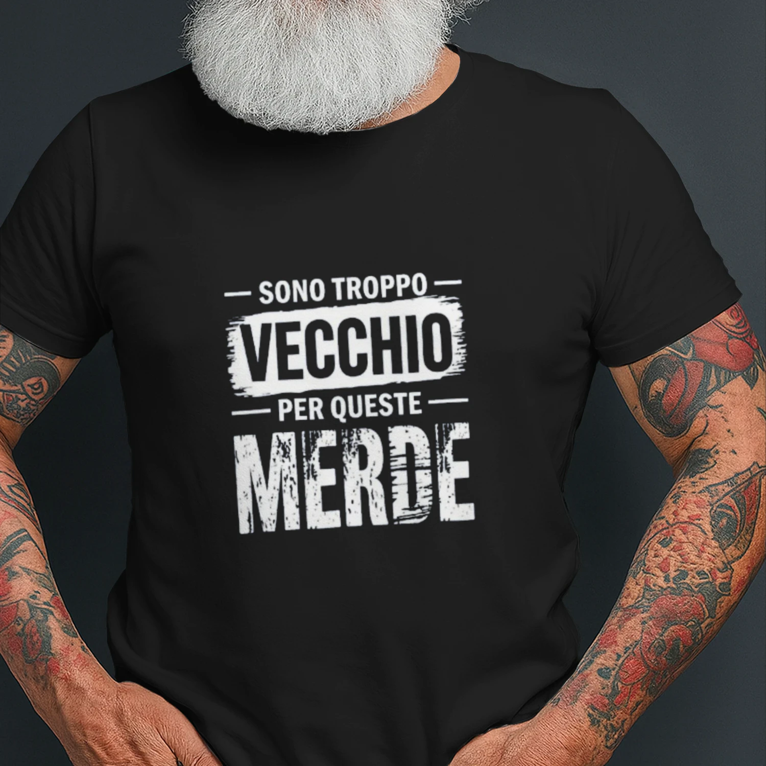 SONO TROPPO VECCHIO PER QUESTE MERDE