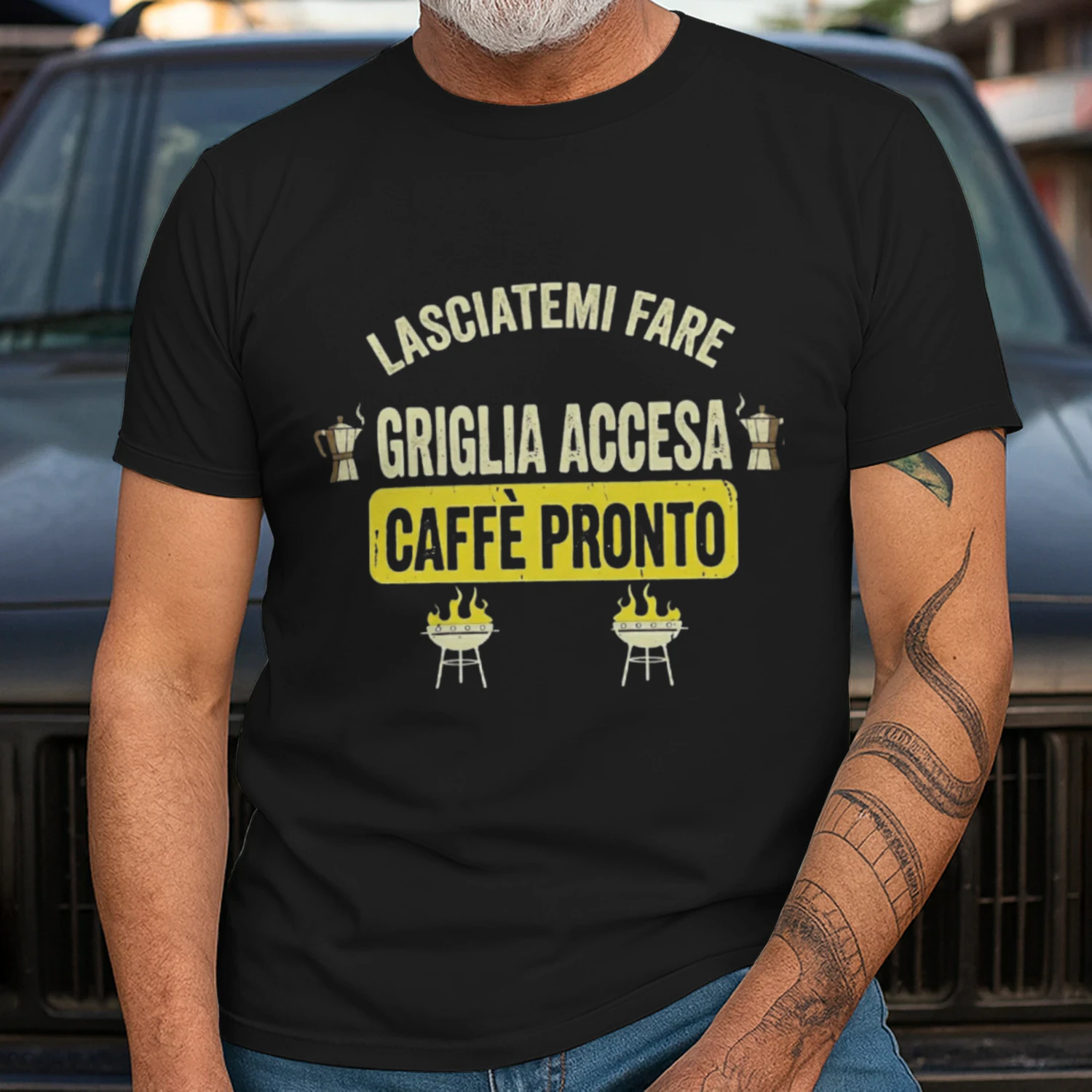 Lasciatemi fare Griglia accesa e Caffè pronto