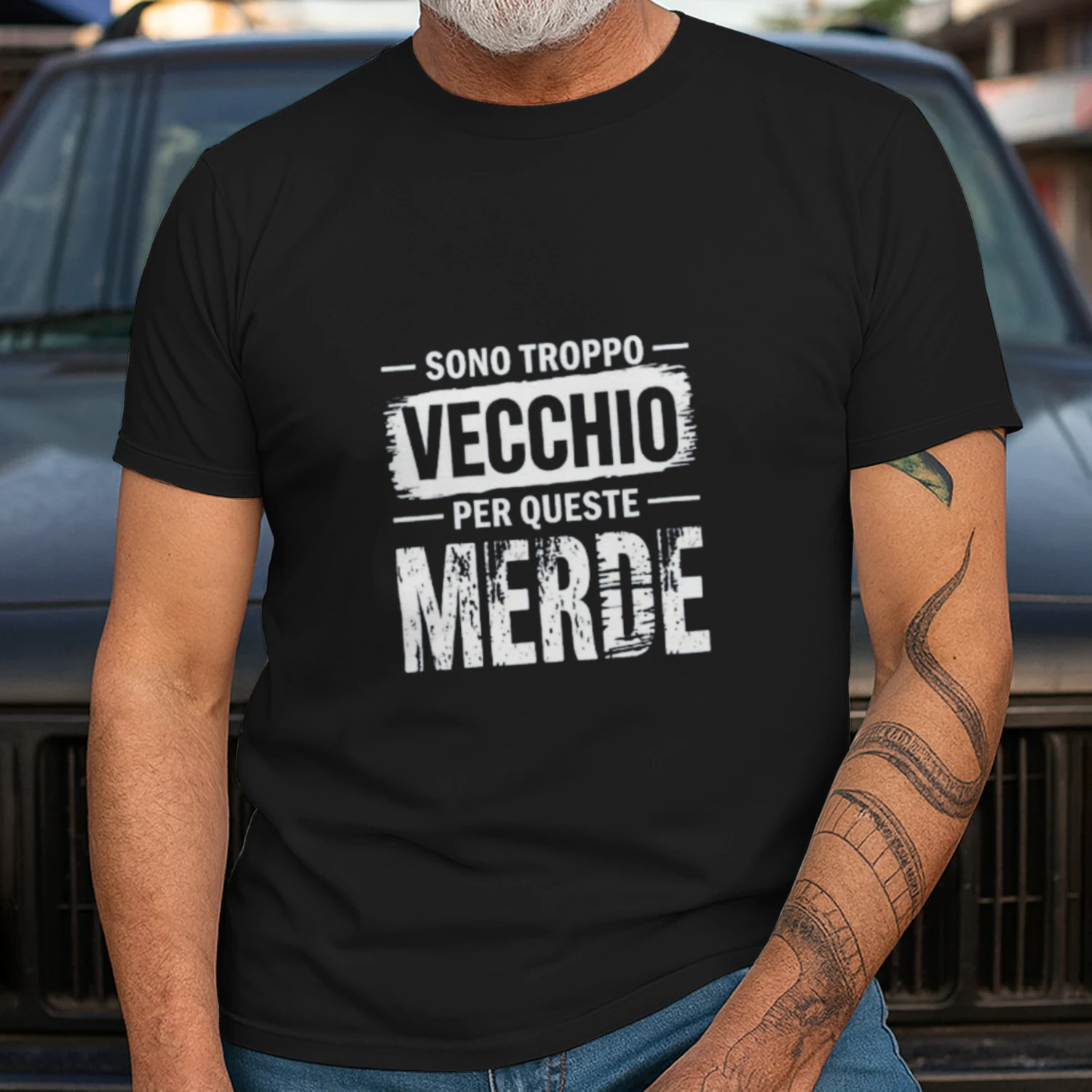 SONO TROPPO VECCHIO PER QUESTE MERDE