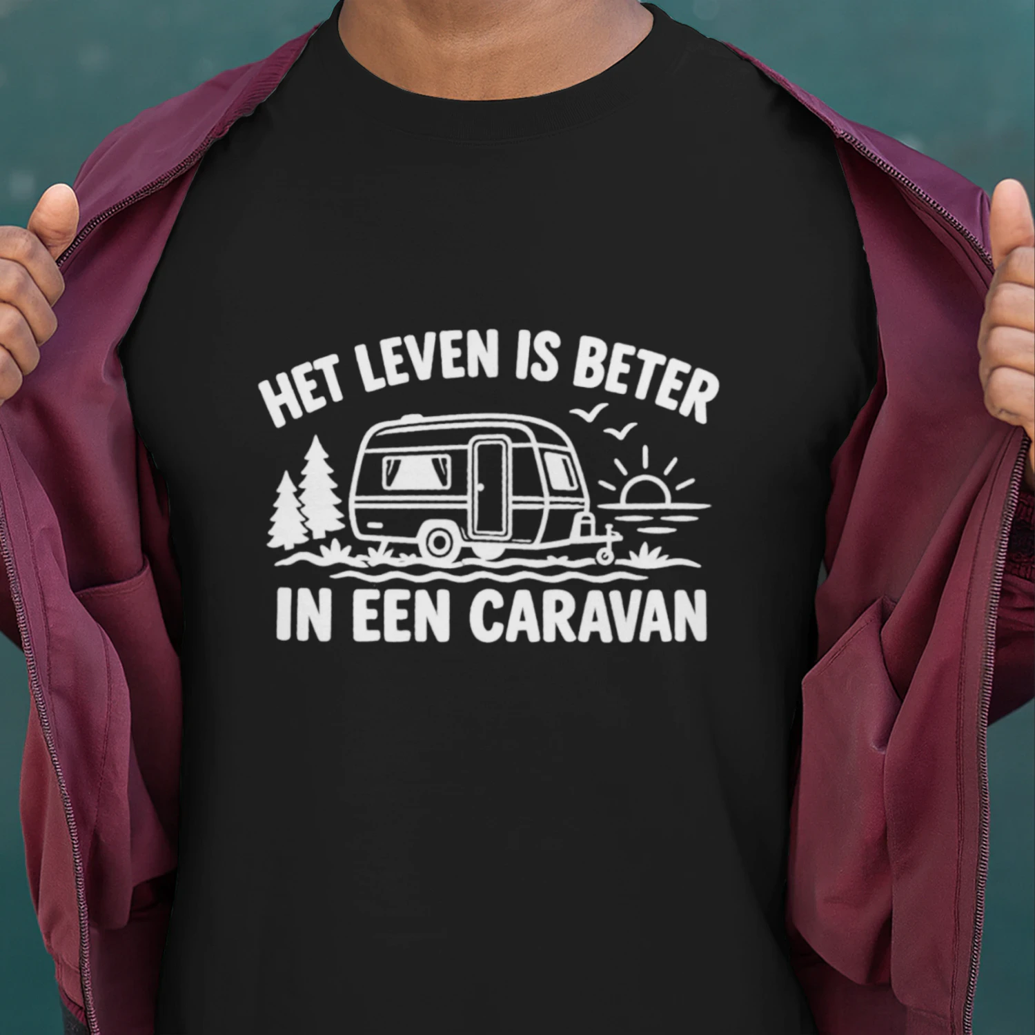 het leven is beter in een caravan