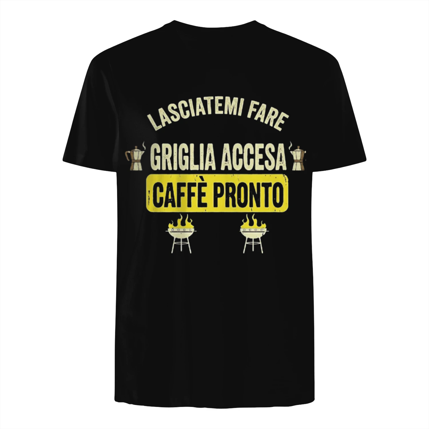Lasciatemi fare Griglia accesa e Caffè pronto