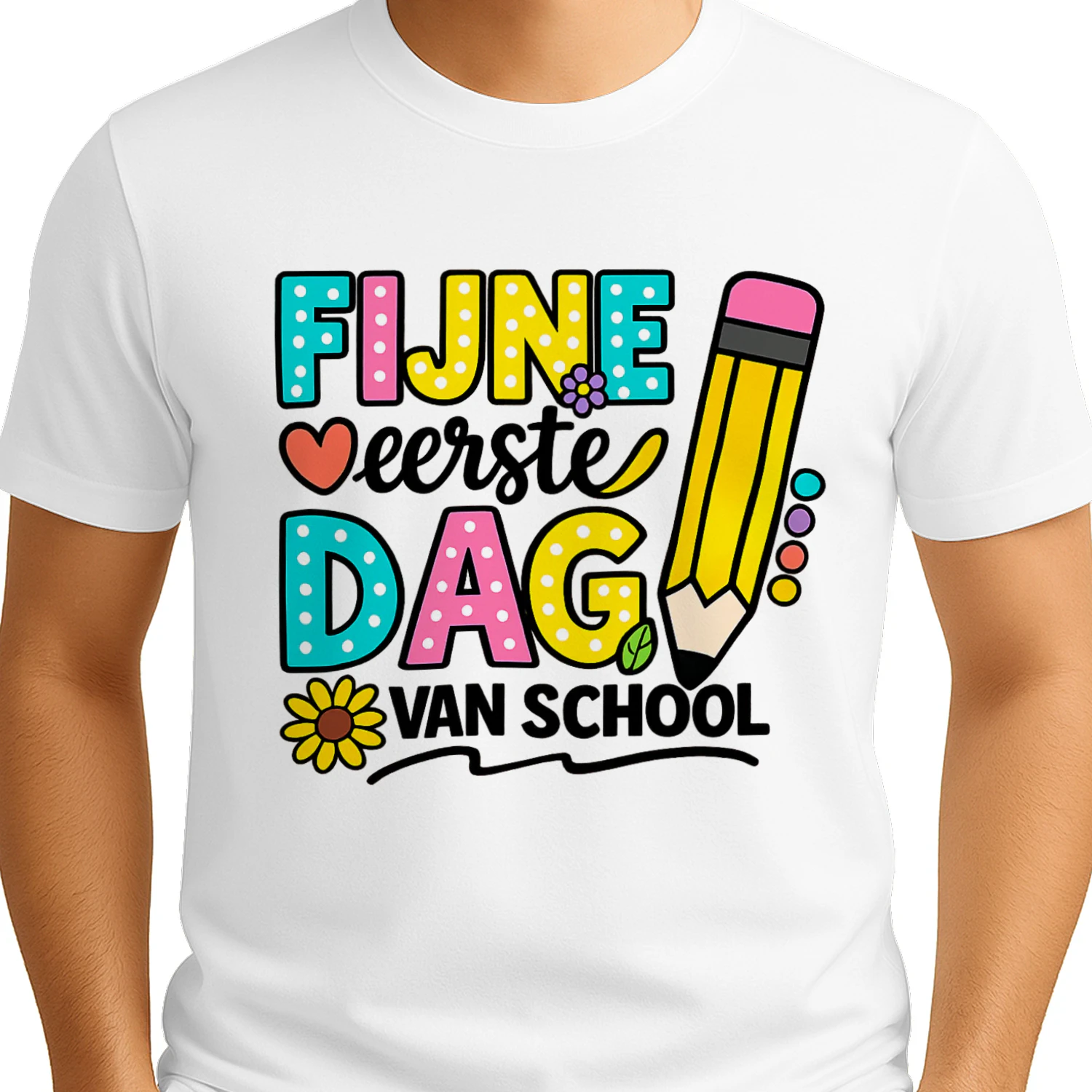 FIJNE EERSTE DAG VAN SCHOOL