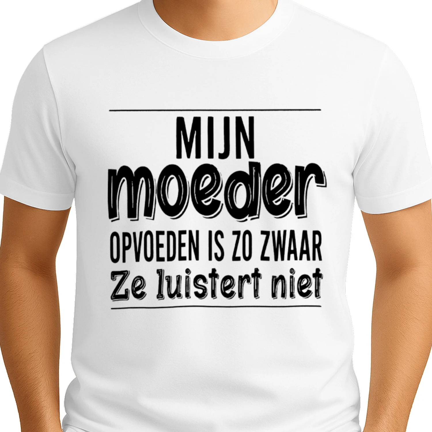 Mijn moeder opvoeden is zo zwaar  Ze luistert niet