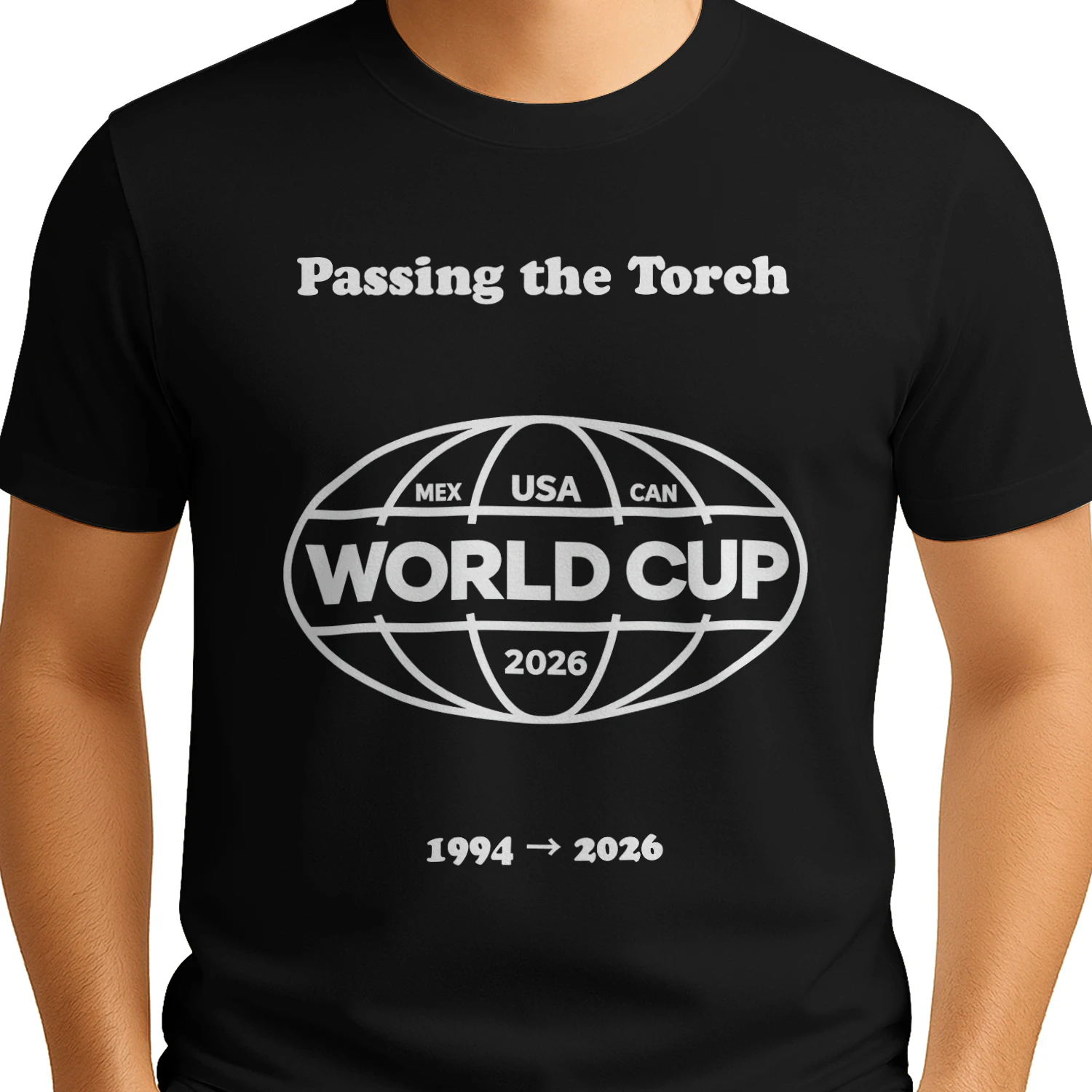 world cup usa canada and mexico tshirt