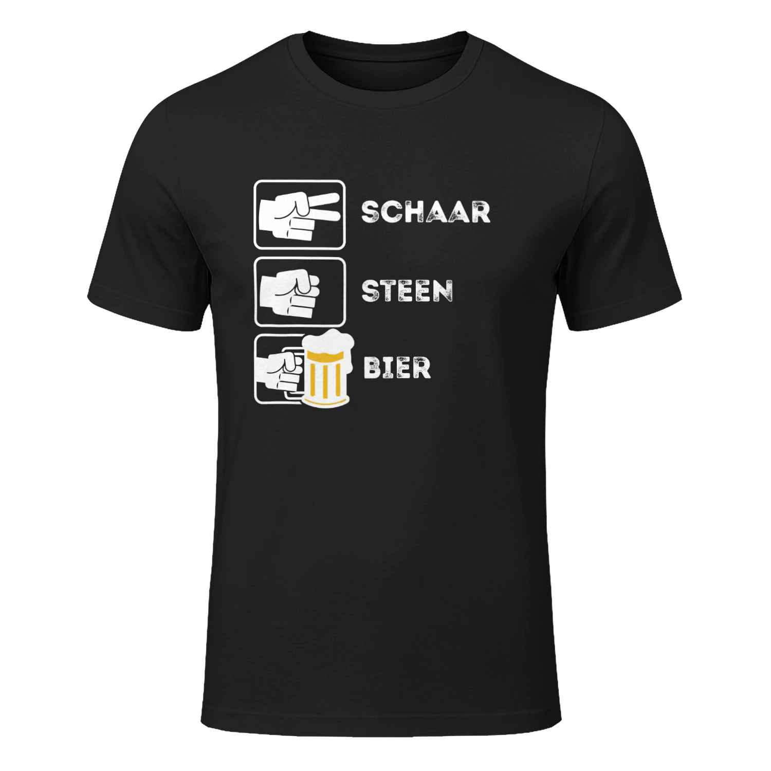 Schaar, Steen, Bier – Het Perfecte Grappige Bier T-shirt | Origineel Cadeau voor Bierliefhebbers