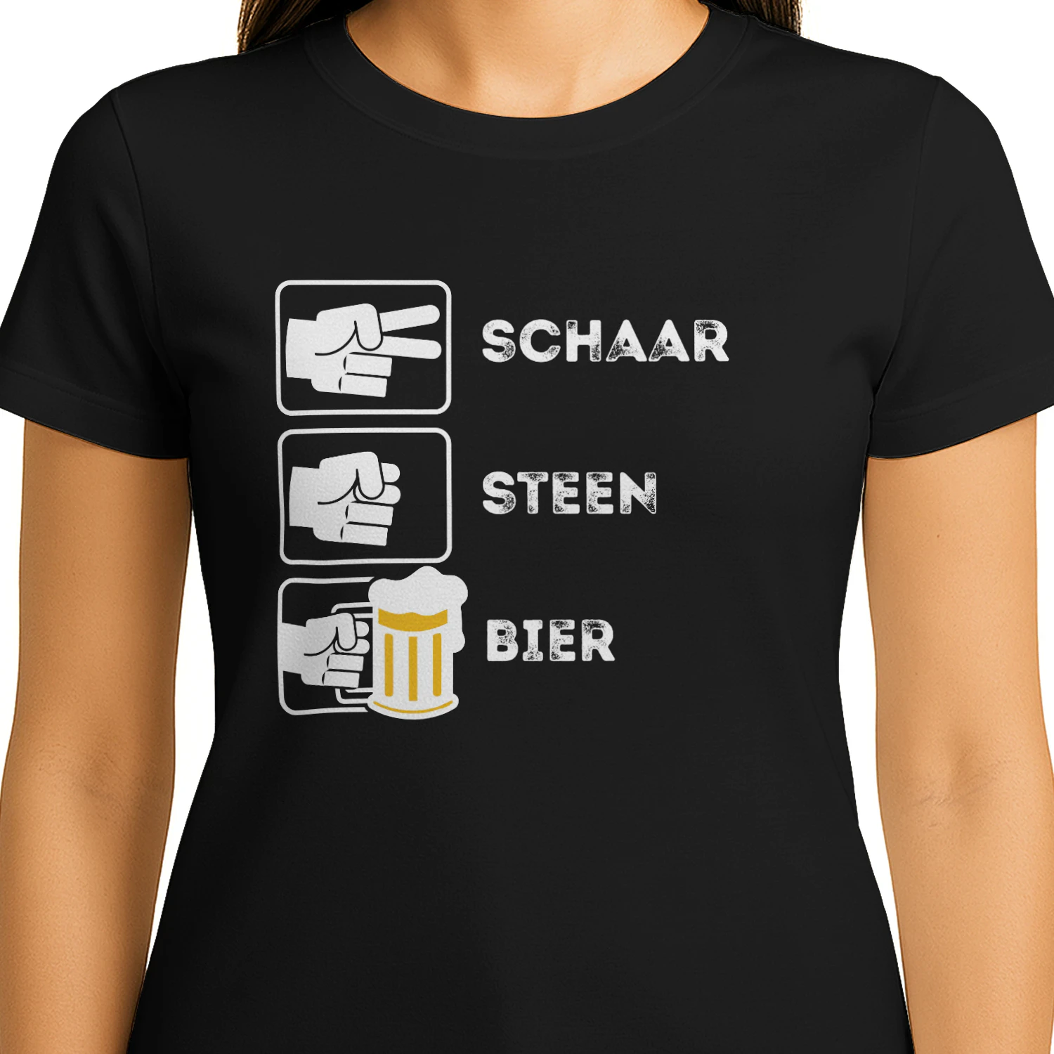Schaar, Steen, Bier – Het Perfecte Grappige Bier T-shirt | Origineel Cadeau voor Bierliefhebbers
