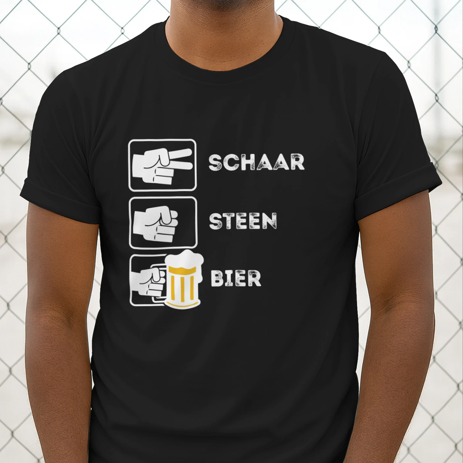 Schaar, Steen, Bier – Het Perfecte Grappige Bier T-shirt | Origineel Cadeau voor Bierliefhebbers